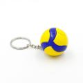 Volleyball Gifts Key Chain Gift Volleyball Players Keychain Volleyball Keychain Beach Ball Keychain PVC Keychain.