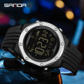 (New) Anda men' watche Port led digital waterproof pedometer writwatche 6117. 
