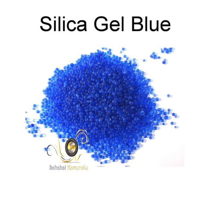 blue silica gel 200 gram(1 packet)- Absorb moisture from the air and preventing damage.