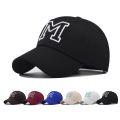 Baseball Cap Snapback Hat Sun Hat M Letter Cap Fitted Cap Hats For Men Women. 