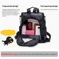Fashion Anti-Theft Backpack Women Casual School Bags Teenage Girl Multi-Function Shoulder Bag Travel Bags For Girls Schoolbags. 