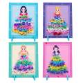 Dress up Sticker Book Princess Dress up Sticker Book Make Your Own Princess Stickers Reusable Sticker Books Travel Car Busy Book Christmas Birthday Gifts for Kids elegant. 
