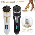 Rechargeable Electric Foot File Electric Pedicure Sander IPX7 Waterproof 2 Speeds Foot Callus Remover Feet Dead Skin Calluses. 