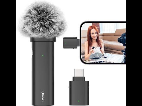 Ulanzi%20WM-10%20Wireless%20Clip-on%20Microphone%20Smartphone%20Mic%20for%20iPhone%20Android%20Noise%20Reduction%20Microphone%20-%20Image%202