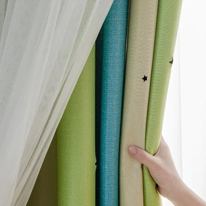 Shiny%20Stars%20Children%20Cloth%20Curtains%20Colorful%20Double%20Layer%20Star%20Window%20Curtains%20For%20Living%20Room%20Bedroom%20Gradient%20Blackout%20Curtain%20-%20Image%202