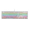 Plated punk keycaps mechanical keyboard keycaps character glow retro translucent keycaps phonetic Thai round keycaps.