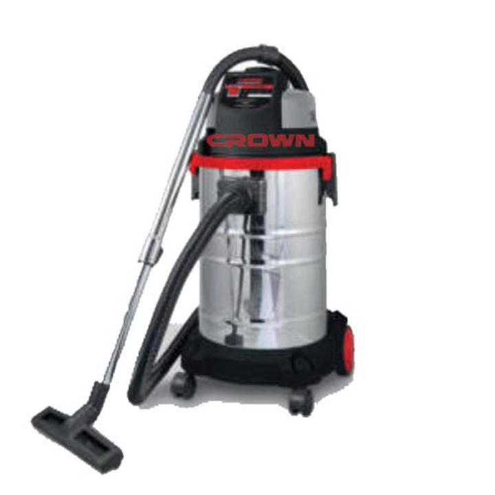 CROWN Heavy Duty Vacuum Cleaner 1400W. Air flow rate 31.6 Liter/Sec. Household and Industry use - Kings Trading