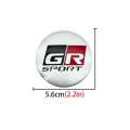 4x Aluminum 60mm Car Wheel Center Rim Mags Hub Cap Cover Trim Hubcaps 56mm GR Sport Emblem Badge Sticker For Toyota Vios Corolla Altis Y Cross Rush Raize Avanza Camry Wigo. 