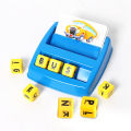 GC Matching Letter Board Game Spelling Reading English Alphabet Game Parent-child Interaction Pre-school Learning Toys.