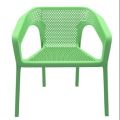 Stylee Cafe Arm Chair Lime Green.