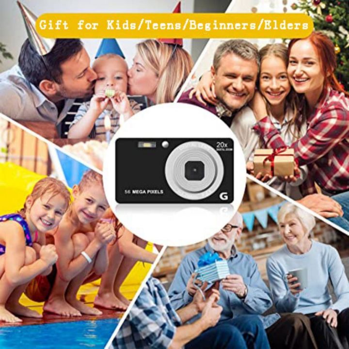 Digital%20Camera%20Auto%20Focus%202.7%20Inch%20LCD%20Travel%20Portable%204K%2056MP%2056%20Million%20Pixel%20Anti-Shake%2020x%20Zoom%20for%20Photography%20Video%20-%20Image%202