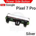 Compatible with Google Pixel 7 Pro External Side Buttons Power On Off + Volume Control Button Outside Side Keys.