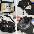 Waterproof Nylon Handbags Shoulder Bag Big Capacity Crossbody Bags For Teenager Girls Men Messenger Bag Student School Bags Sac. 