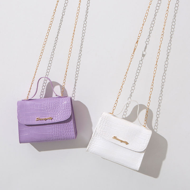 Women's%20Bag%20New%20Crocodile%20Pattern%20S%20Label%20Chain%20Portable%20Small%20Square%20Bag%20Fashion%20Casual%20One%20Shoulder%20Phone%20Bag%20Small%20Bag%20-%20Image%202