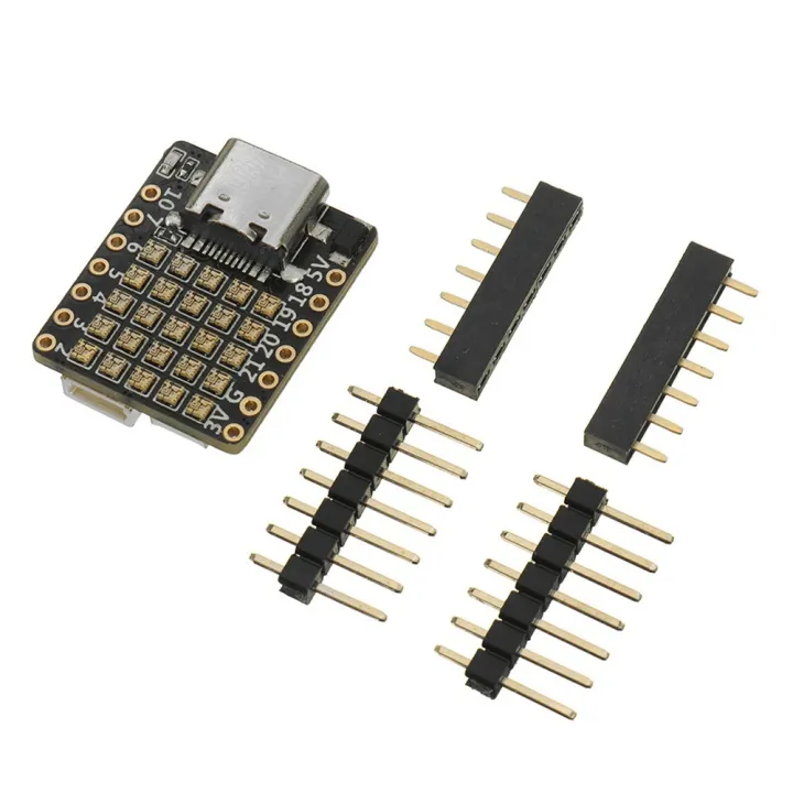 ESP32%20C3%20Development%20Board%20C3FH4%20RGB%20Development%20Board%20RISC-V%20WiFi%20Bluetooth%20IoT%20Development%20Board%20PCB%20Compatible%20for%20Python%20-%20Image%202