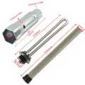 1440W 120V RV Water Heater Elements Kit 520900 for RV Water Heater ,with 2 Anode Rods and 1 Hex Wrench Socket. 
