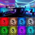 Smart RGB LED Strip Lights with Remote and App Control - USB Powered 5050.