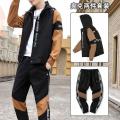 Youth Student Spring and Autumn Men's Jacket Sweater Suit Handsome Junior and Middle School Students Casual Sports Suit Fashion Clothing.