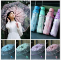 Fashionable Korean Transparent 3 Fold Imported Umbrella. 