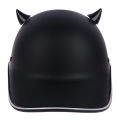 2Pcs Motorcycle Helmet Soft Plastic DIY Motorbike Helmet Horns Sucker Helmet. 