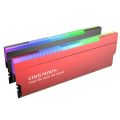 COOLMOON DDR1 DDR3 DDR4 RGB RAM Cooling Heatsink 5V 3PIN ARGB AURA SYNC Memory Radiator Cooler for Computer LP. 