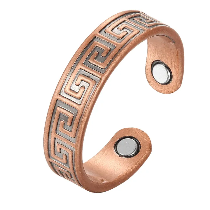 Classic%20Finger%20Ring%20Vintage%20Magnetic%20Copper%20Ring%20Healthy%20Set%20Women%20Custom%20Engagement%20Wedding%20Men%20Adjustable%20Copper%20Rings%20-%20Image%202