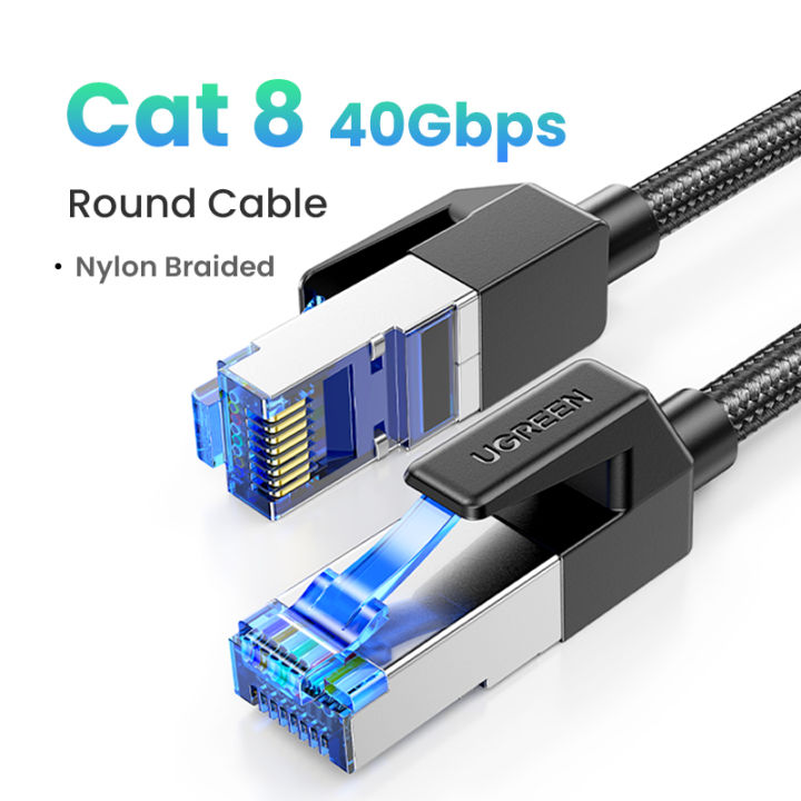 UGREEN%20CAT%208%20Ethernet%20Cable%20CAT8%2040Gbps%202000MHz%20Networking%20Nylon%20Braided%20Internet%20Lan%20Cord%20for%20Laptops%20PS%204%20Router%20RJ45%20Cable%20-%20Image%207