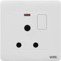 VGTEC - 3 Pin Round Socket / AC Socket / 15A Socket (Regular series).