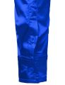 Royal Blue Silk Satin Shirt Men 2023 Luxury Brand New Slim Fit Mens Dress Shirts Wedding Party Casual Male Casual Shirt Chemise. 