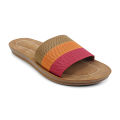 Bata VENUS Women's Slip-on Flat Sandal Fashion Footwear Casual Loafers. 