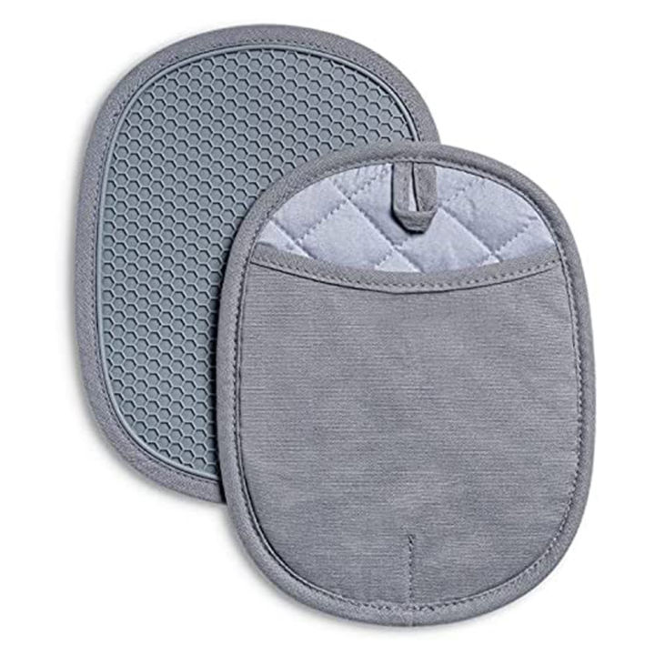 Asteroid%20Cotton%20Pot%20Holders%20With%20Silicone%20Grip,Pocket%20Pot%20Holder%20Kitchen%20Hot%20Pads%20Heat%20Resistant%20For%20Cooking%20And%20Baking%20-%20Image%202