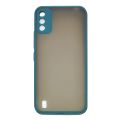 For Itel A26 Fashion Textured Protective Luxury Silicone/Leather Protective with Camera Lens Protection Soft Case - Phone Back Cover.