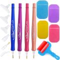5D Diamonds Painting Tools and Accessories Kits with Diamond Painting Pen Heads Roller and Diamond Painting Tray Mat. 