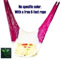 Hanging Dolna/Hammock Use For All People Large Swing Rope bed Dolna/Hammock different color.