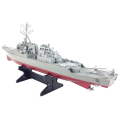 4X Guided Ship Model Static Toys with Display Stand Warship Model DIY Educational Toys Hobbies Gift. 