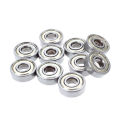 10 pcs. Ball bearings miniature deep groove ball bearings 608 ZZ 8 x 22 x 7mm Bearing Steel.