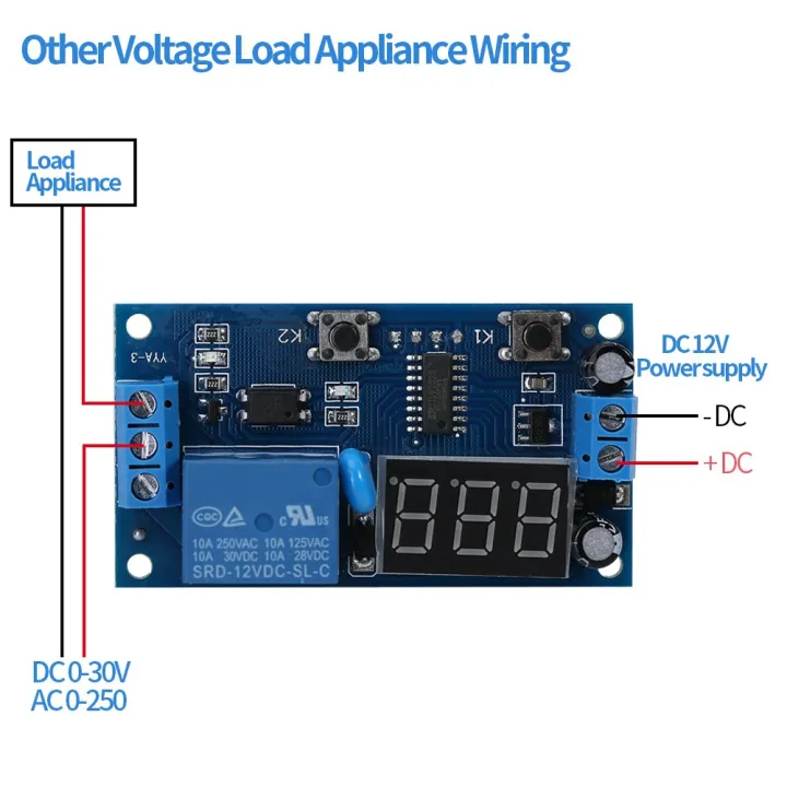 12V%20De-lay%20Timer%20Circuit%20DC-12V%20DC12V%20Infinite%20Cycle%20De-lay%20Timing%20Ti-mer%20Relay%20ON%20OFF%20Switches%20Loop%20Module%20Timer%20Cycle%20Control%20Multifunction%20Circuit%20With%20LED%20Display%20-%20Image%205