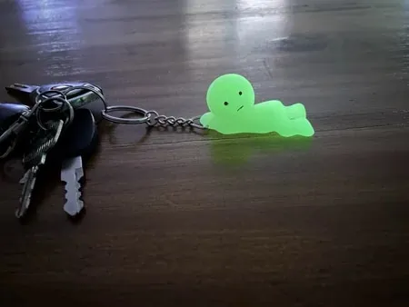 Blind Box Sonny Angel SMISKI Key Chain Noctilucent Cute Doll