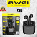 AWEI T26 TWS Earbuds/AirDots Stereo Sound HiFi Bass Sound Touch Contorl Earphone. 