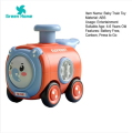 Baby Train Toy Baby Train Toy Whistleless Press-and-go Mini Vehicle Lovely Cartoon Animal Slide Car Boys Girls Gift Rotate Face Toy -1 PCS.