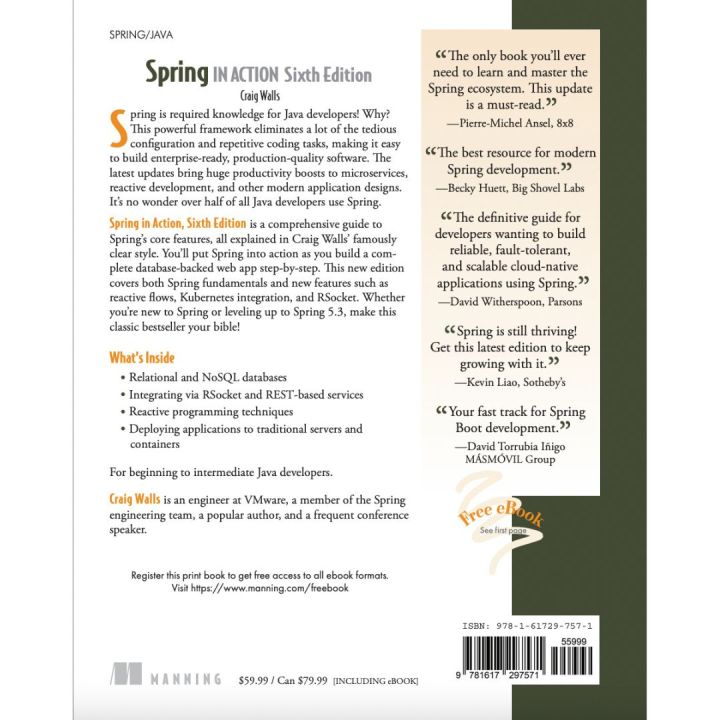 Spring%20in%20Action%20,%20by%20Craig%20Walls%20Sixth%20Edition%20Paperback%20%E2%80%93%20March%201%202022%20-%20Image%202