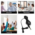 Mini clip microphone teaching speech selection. 