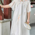 DSstyles Girls Hanfu Ancient Costume Chinese Style Princess Dress Traditional Cheongsam Qipao Outfits (3-8 Years Old). 