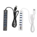 USB 2.0 Hub 6 Port Hub Multi Splitter Port 100cm Long cable Multiple Expanderfor Computer Laptop PC USB Adapter Accessories. 