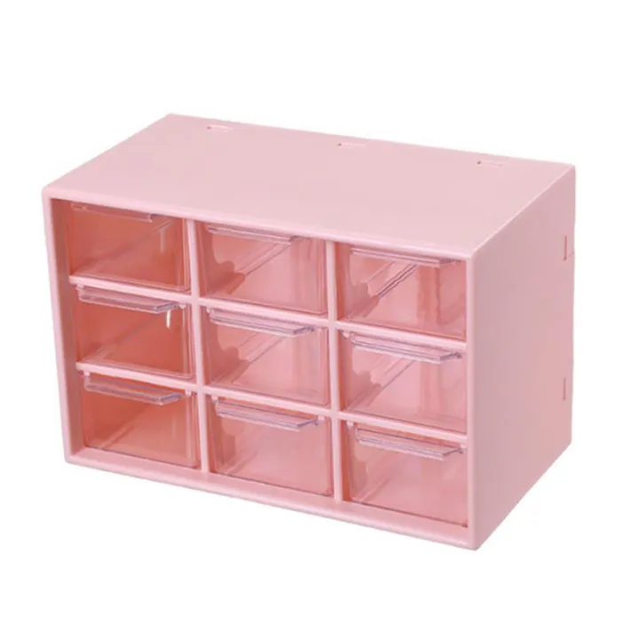 Drawers%20Storage%20Cabinet%20Organiser,Desktop%20Organizer%20with%209%20Grad%20Mini%20Transparent%20Cabinets%20Drawers,Plastic%20Jewelry%20Box/Cosmetic%20-%20Image%204