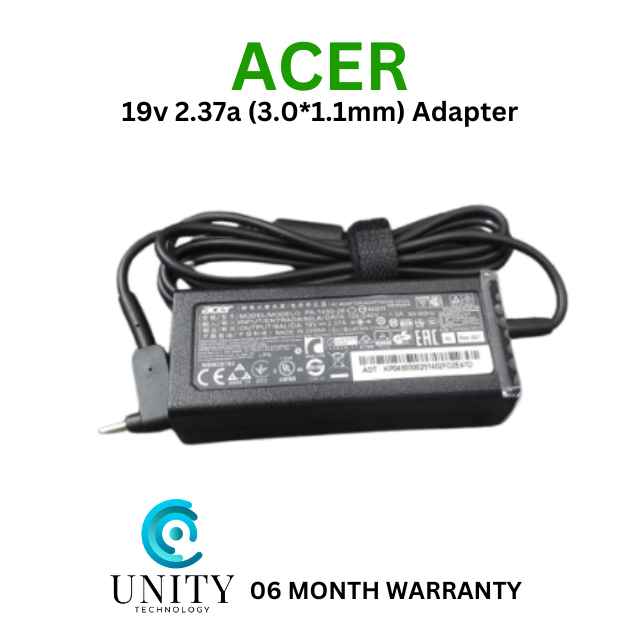 Acer slim 19v 2.37a 4.0*1.35mm 45w adapter