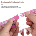 TWEXQNY 2X Cat Collar, for Air Tag Cat Collar with Safety Buckle and Bell, Reflective Cat Collar in 3/8Inch Width Pink.