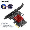TISHRIC PCIE USB 1X to Type-E Expansion Card PCI E X1 X16 ASM3142 Add On Cards Support Windows 8 10 32/64Bit PCIE Type C Adapter. 