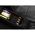 Car Center Console Armrest Storage Box Organizer Tray Black.