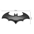3D Metal Batman Car Sticker Logo for Bike Motor Car Silver Chrome Motor Emblem.